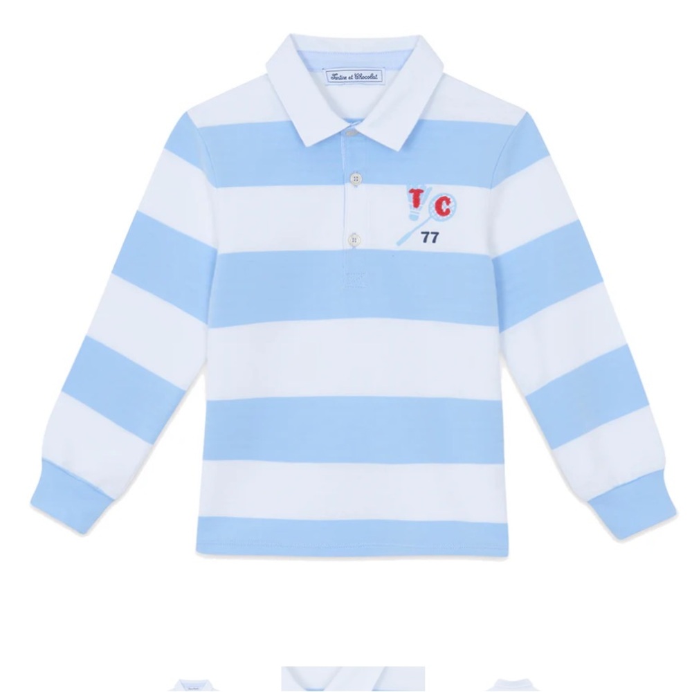 tartine et chocolat - BADMINTON RUGBY POLO - NUAGE